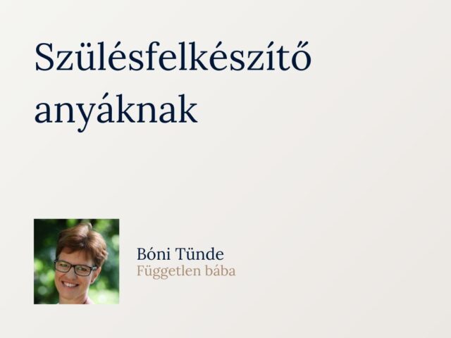 Szülésfelkészítő édesanyáknak
